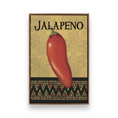 [Color:Walnut], Picture of art in a Walnut frame