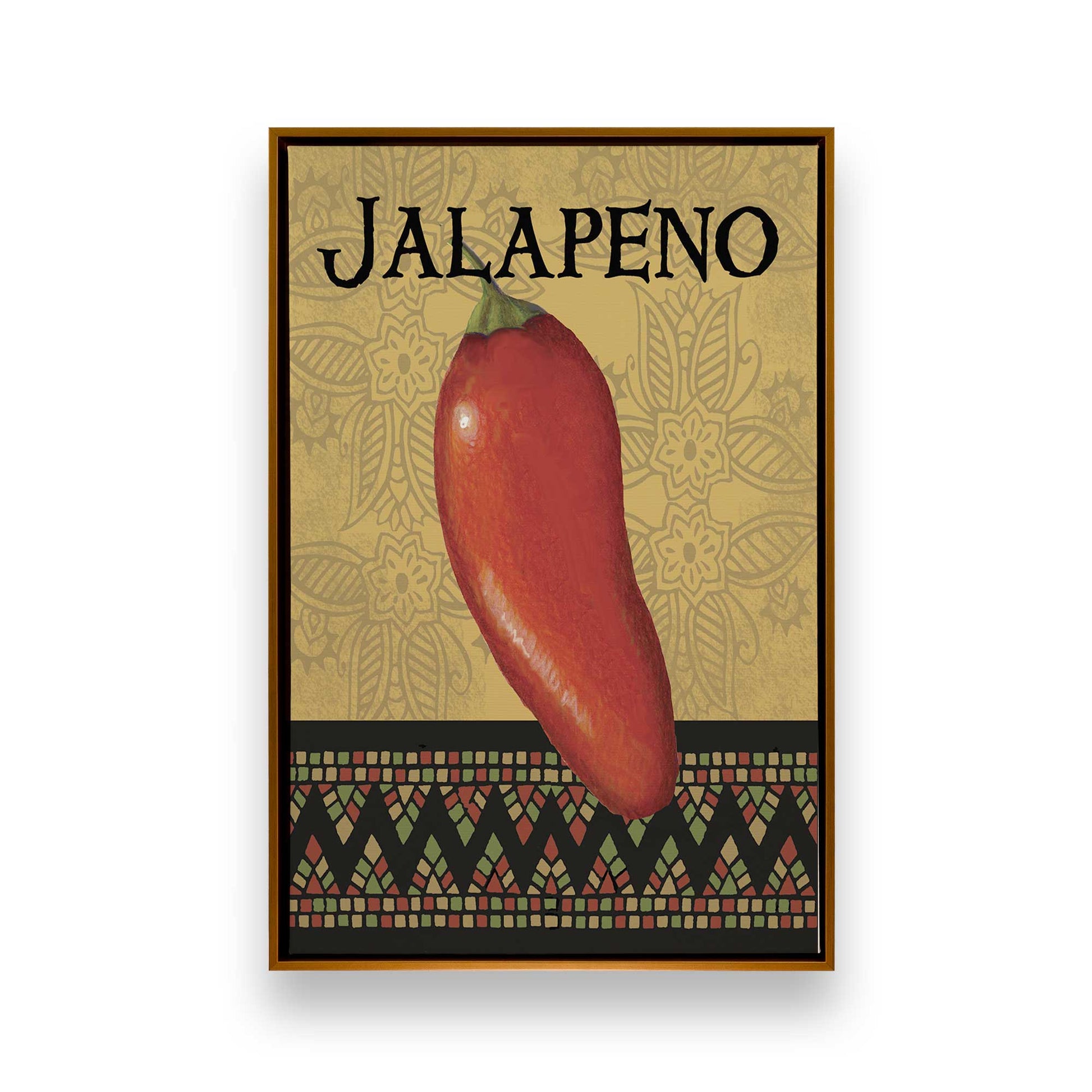 [Color:Polished Gold], Picture of art in a Polished Gold frame