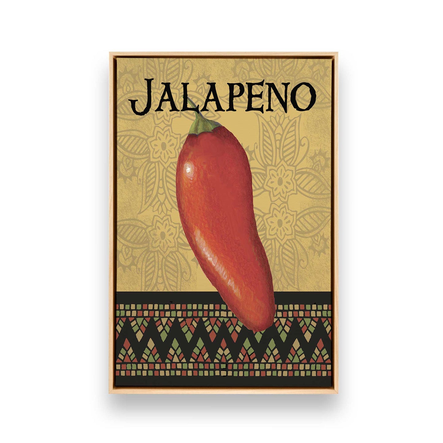 [Color:American Maple], Picture of art in a American Maple frame