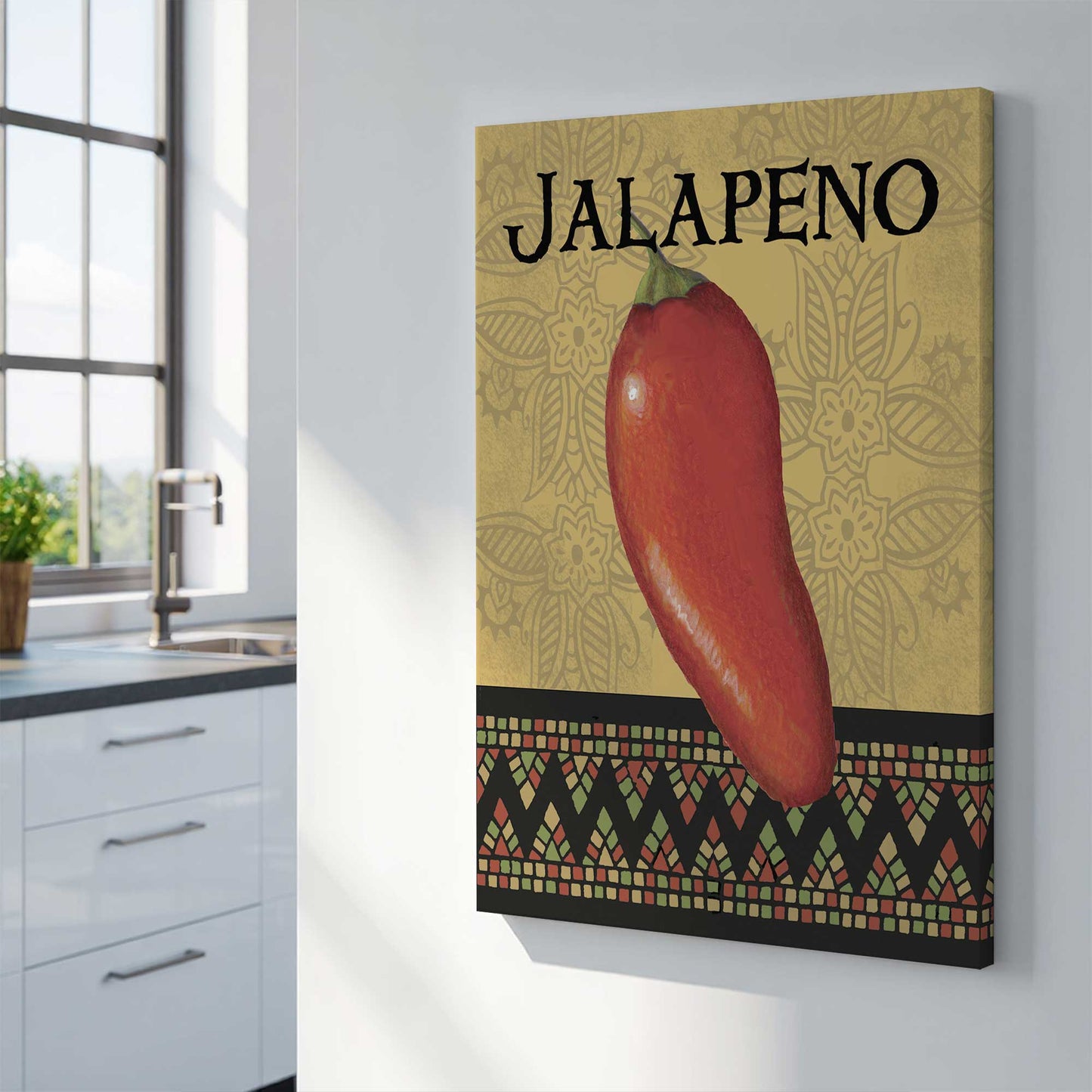 Picture of art in a room