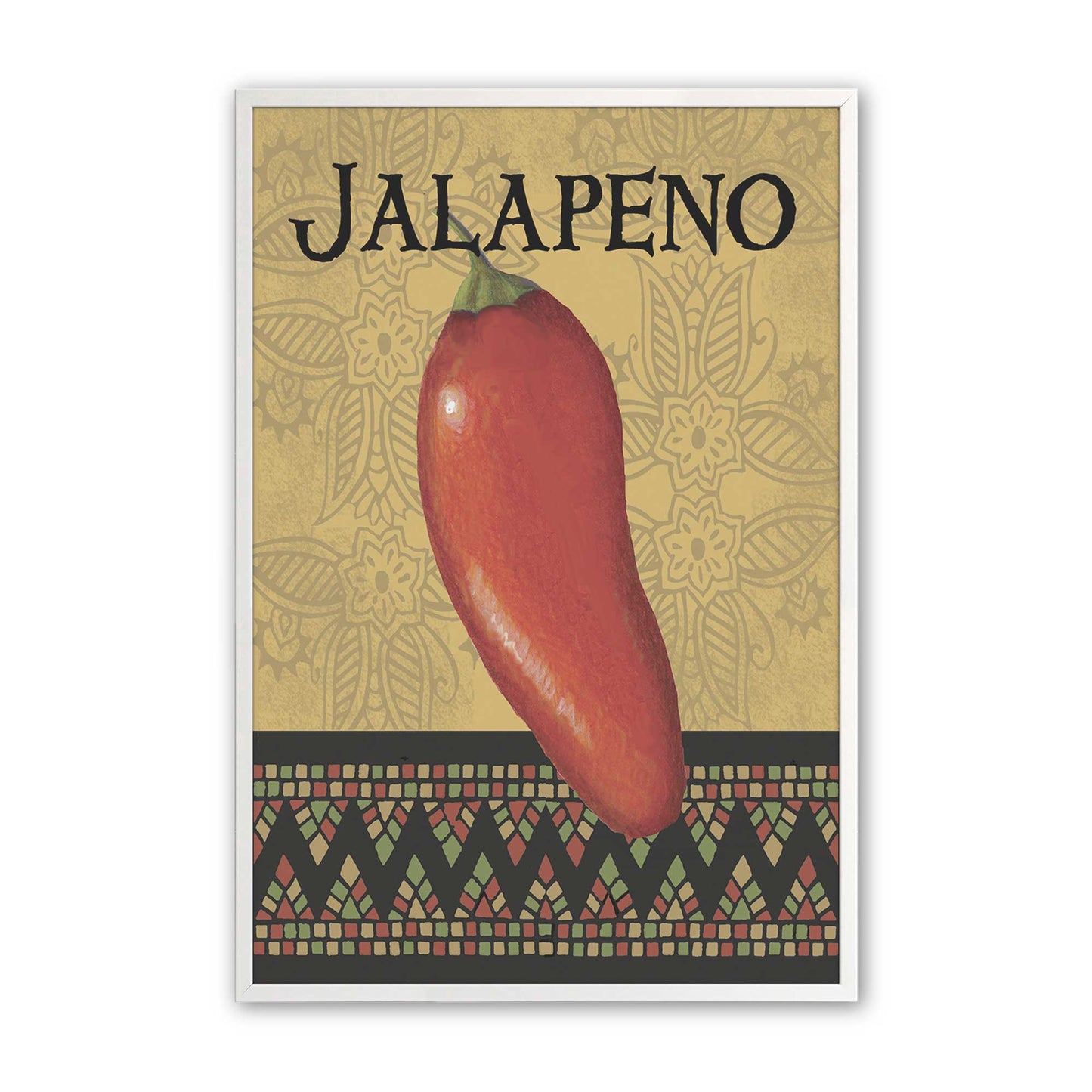 [Color:Opaque White], Picture of art in a Opaque White frame