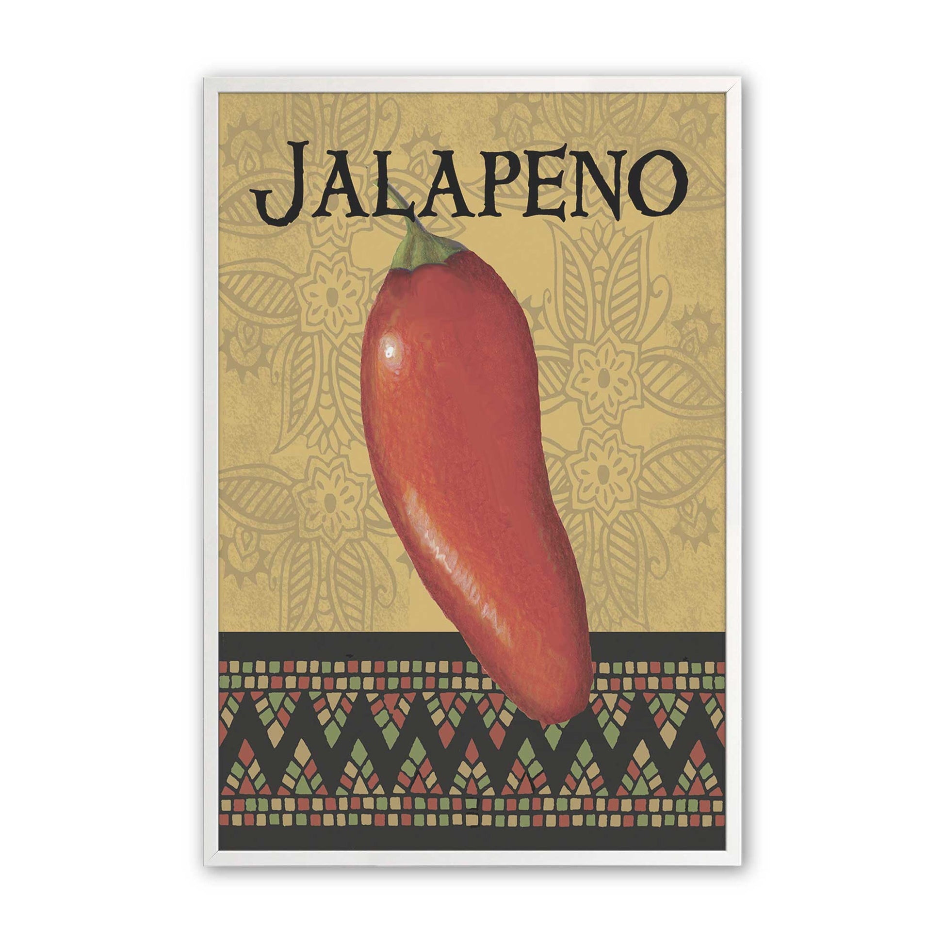 [Color:Opaque White], Picture of art in a Opaque White frame