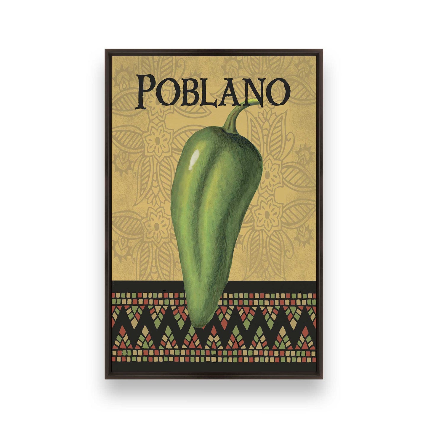 [Color:Espresso], Picture of art in a Espresso frame