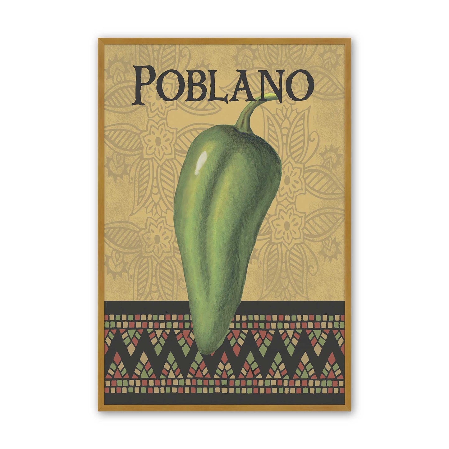 [Color:Polished Gold], Picture of art in a Polished Gold frame