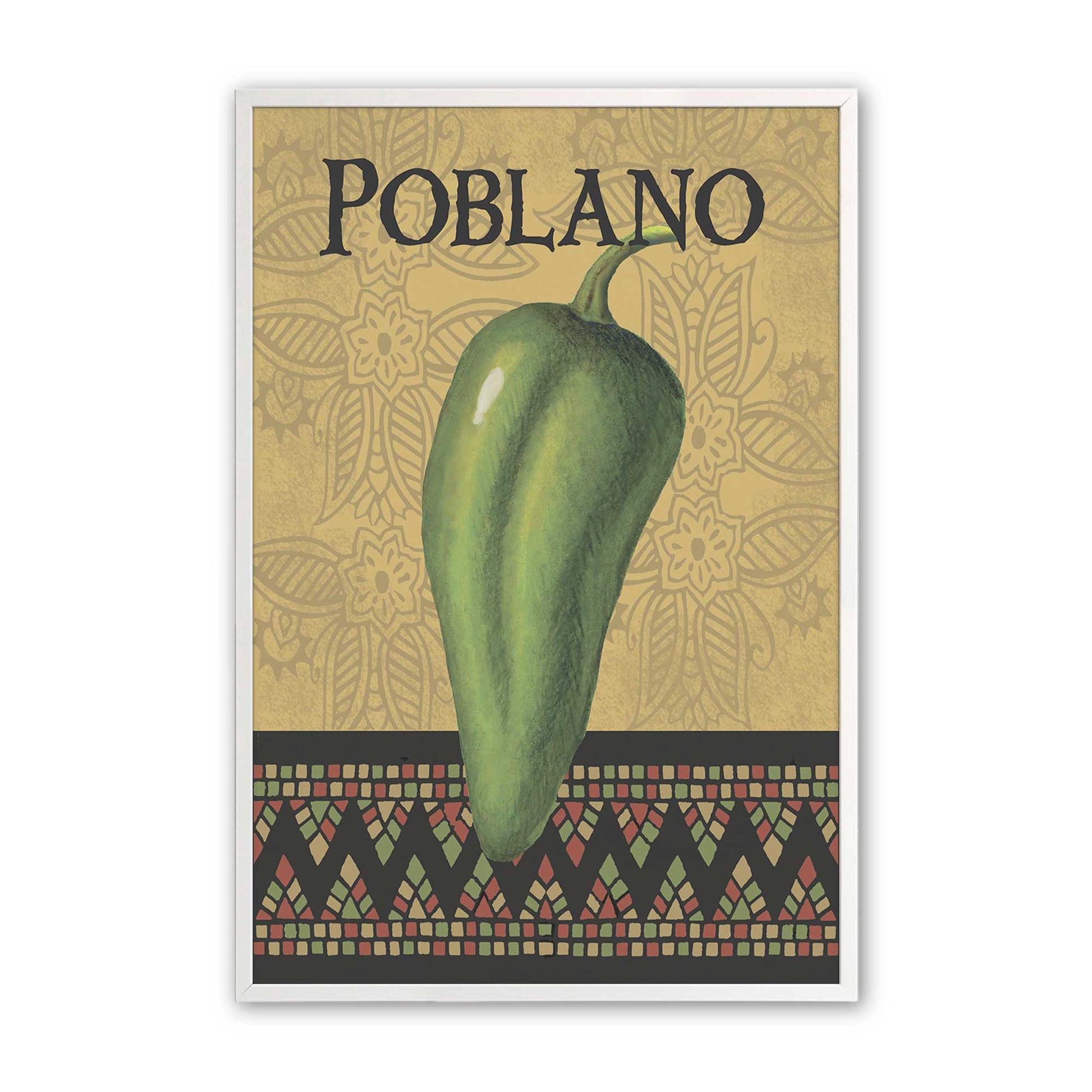 [Color:Opaque White], Picture of art in a Opaque White frame