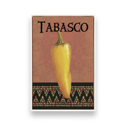 [Color:Opaque White], Picture of art in a White frame