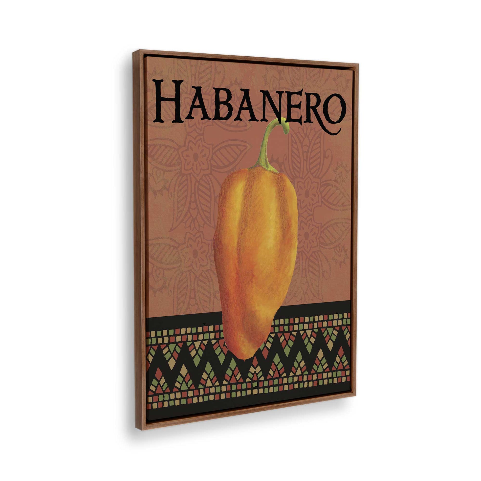 [Color:Walnut], Picture of the corner of the art