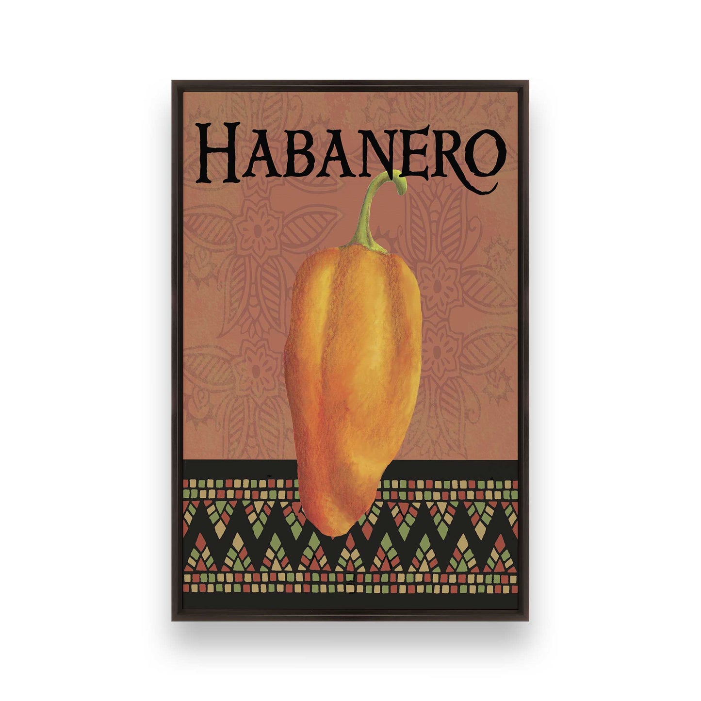 [Color:Espresso], Picture of art in a Espresso frame