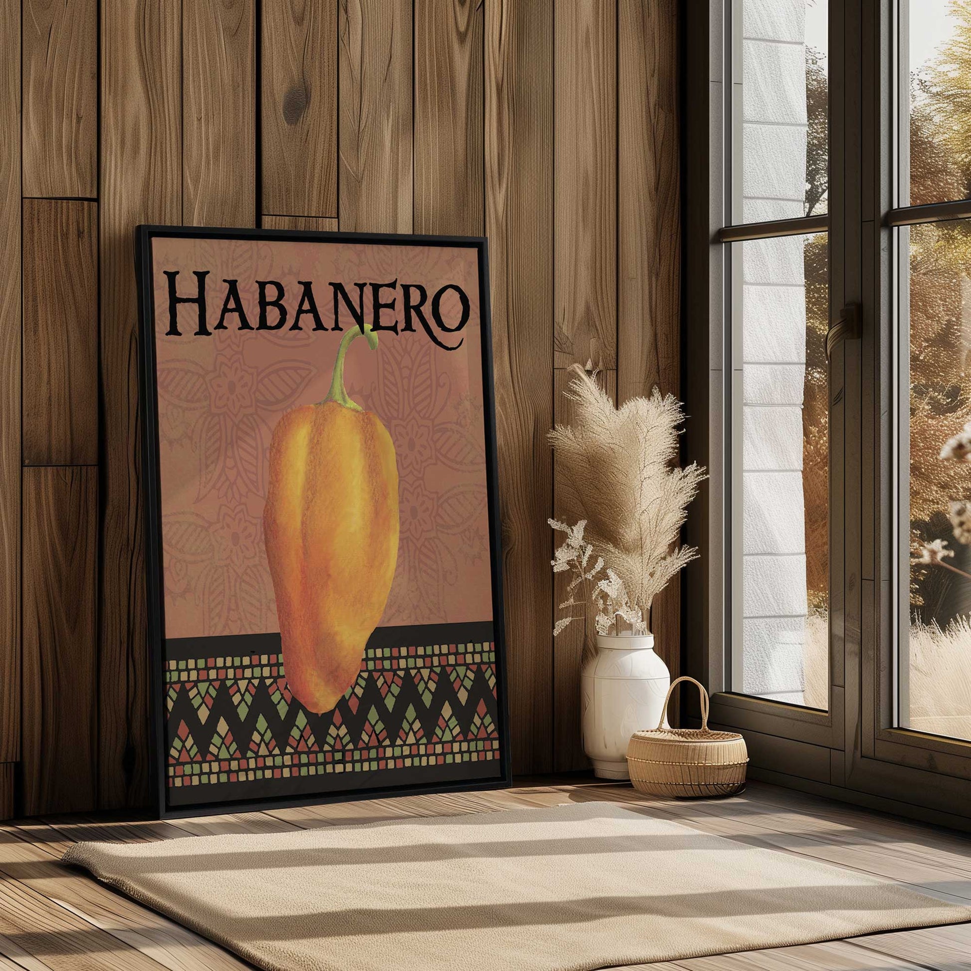 Picture of art in a room