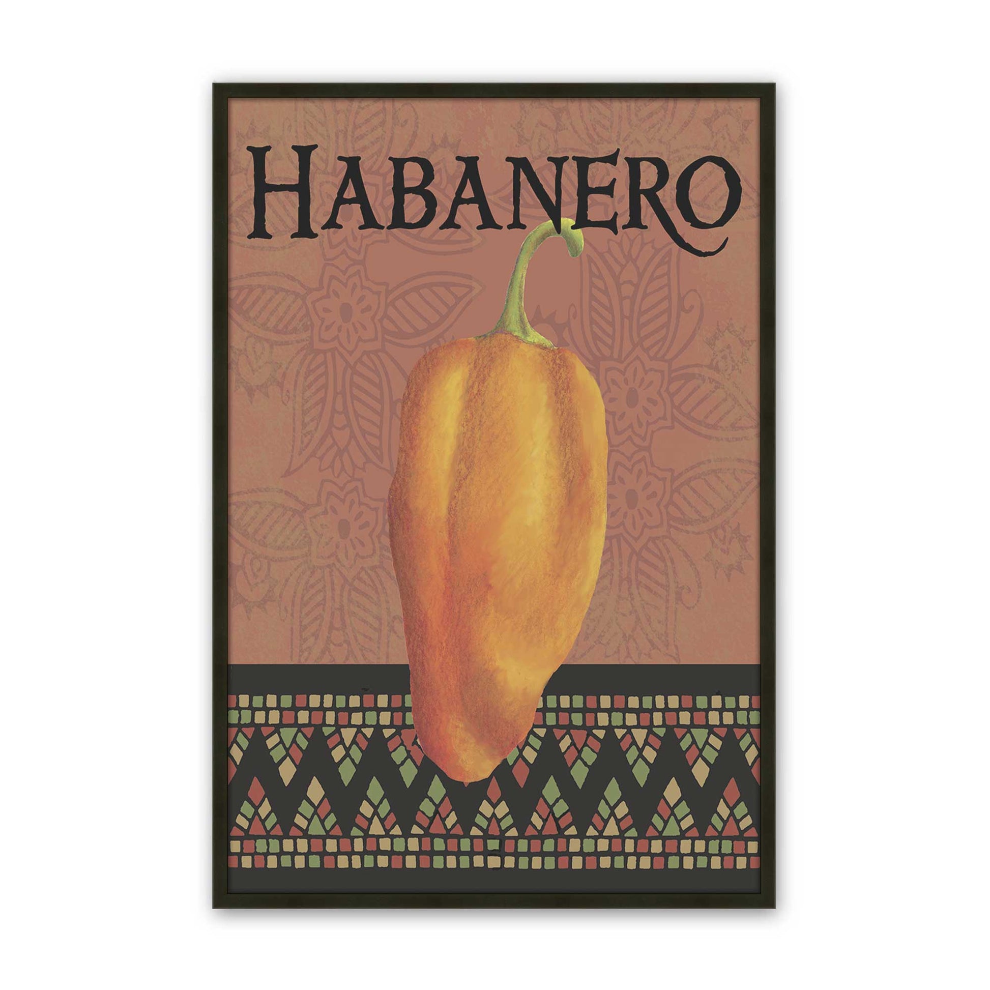 [Color:Satin Black], Picture of art in a Satin Black frame