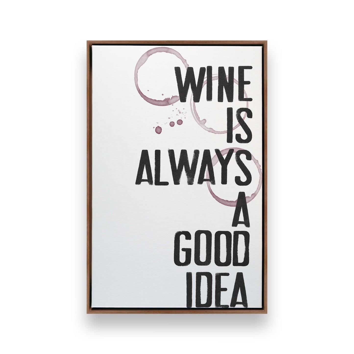 [Color:Walnut], Picture of art in a Walnut frame