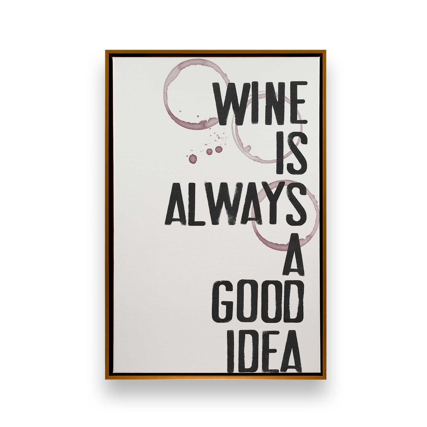 [Color:Polished Gold], Picture of art in a Polished Gold frame