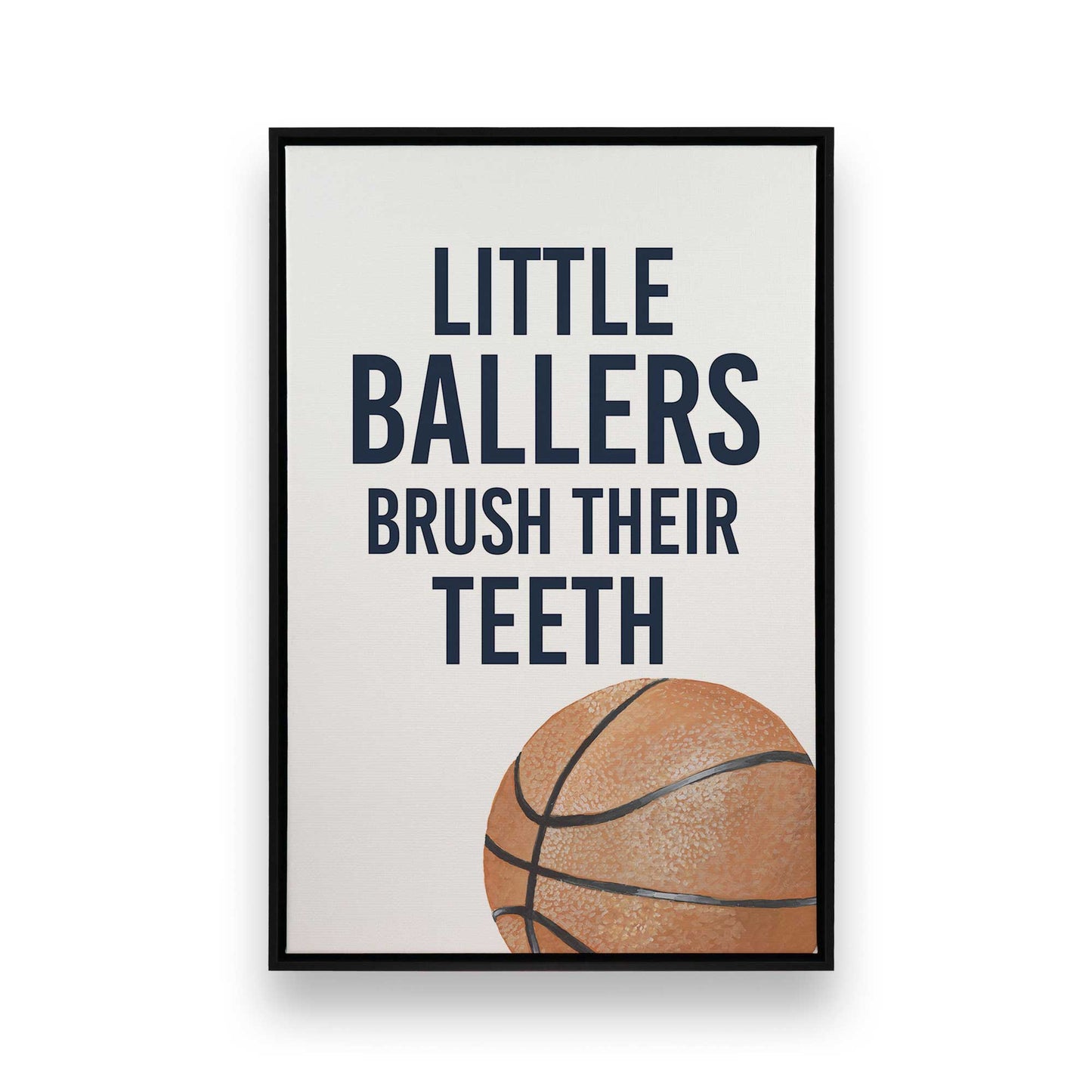 [Color:Satin Black], Picture of art in a Satin Black frame