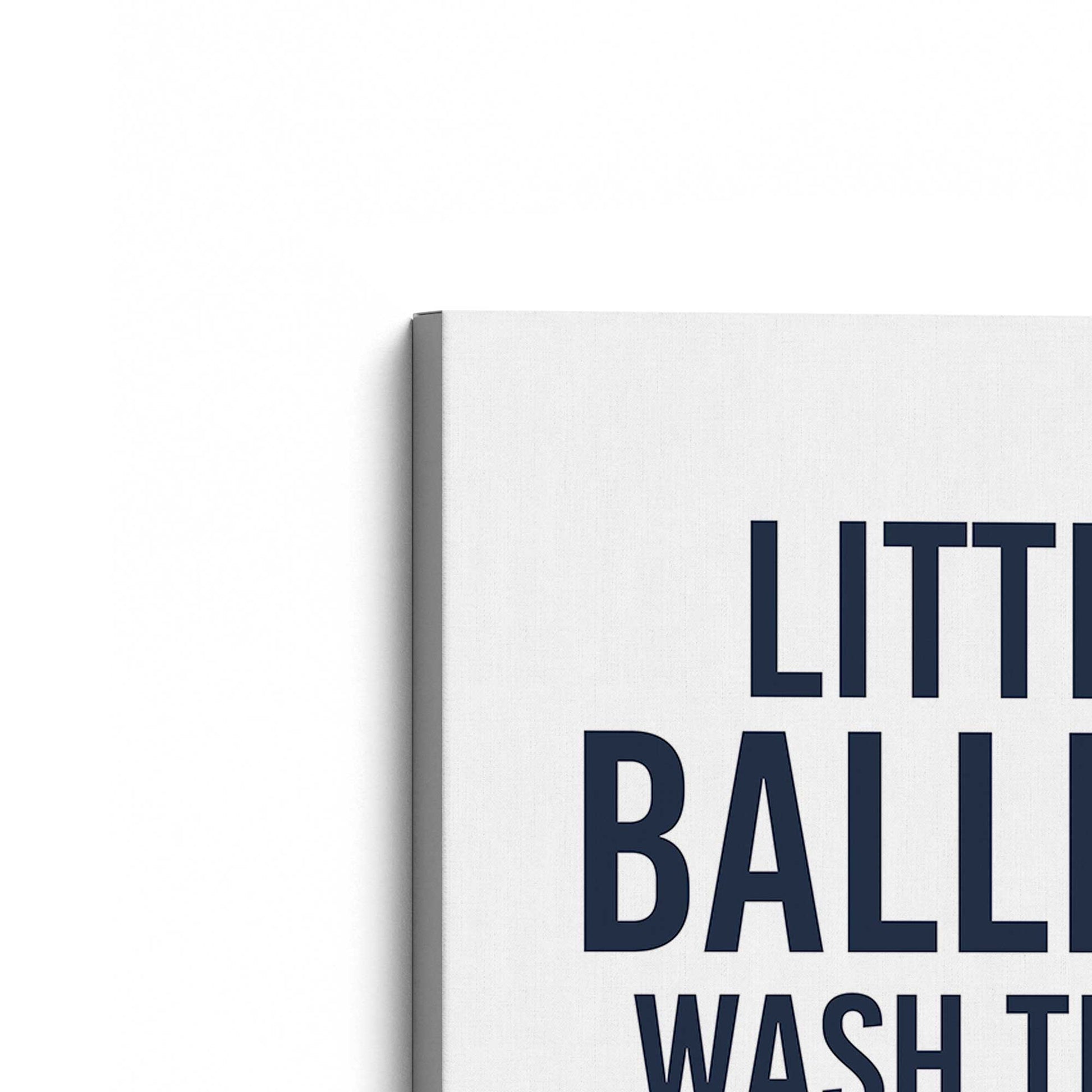 [Color:Stretched Canvas], Picture of the corner of the art