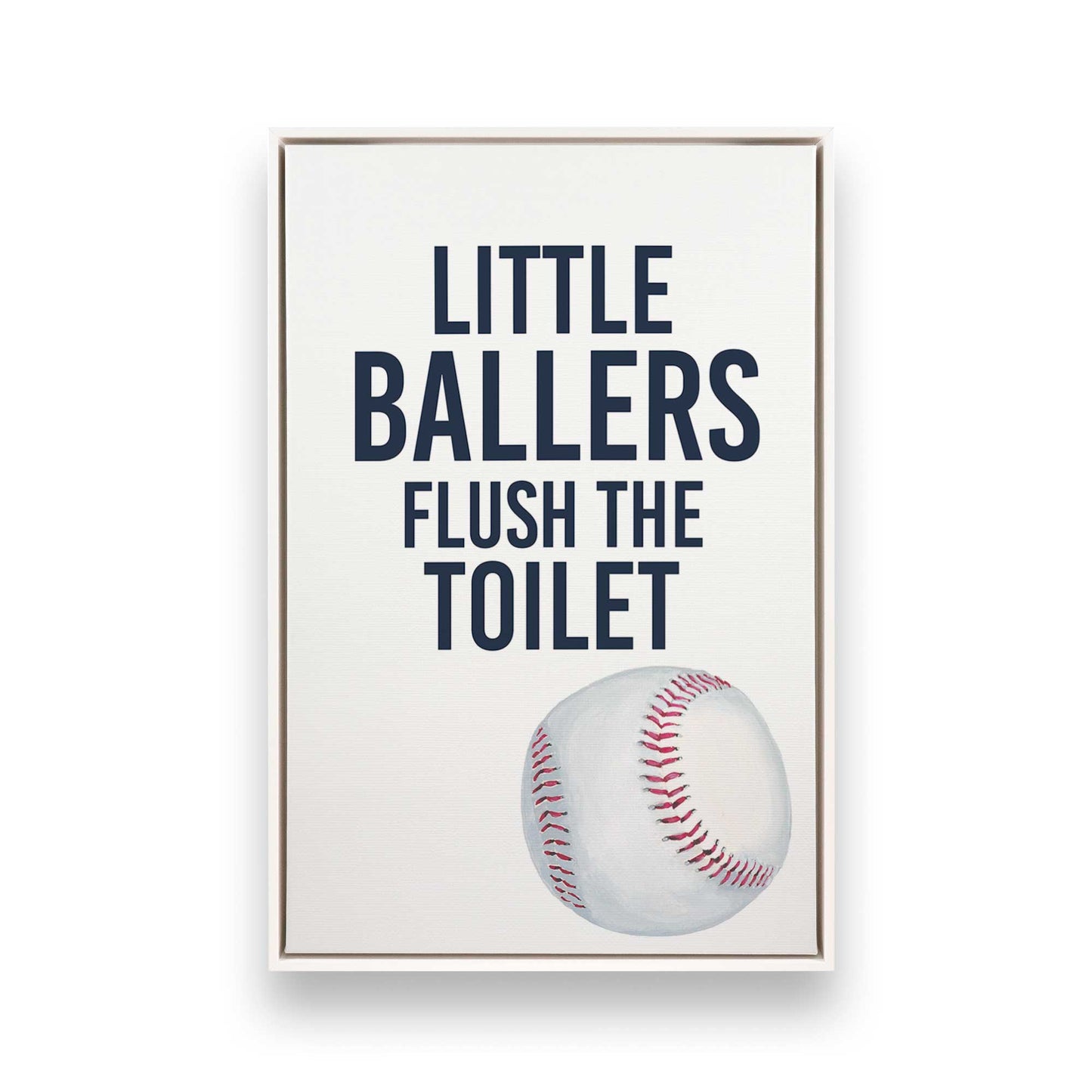 [Color:Opaque White], Picture of art in a White frame