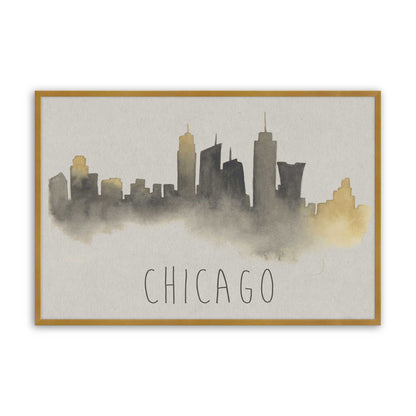 [Color:Polished Gold], Picture of art in a Polished Gold frame