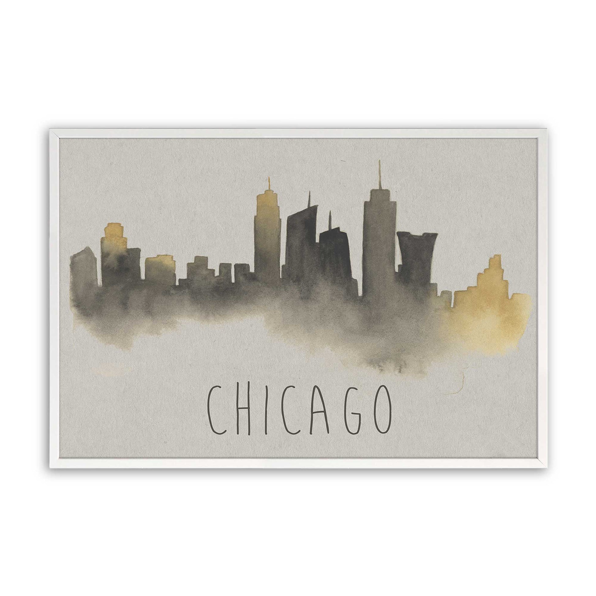 [Color:Opaque White], Picture of art in a Opaque White frame