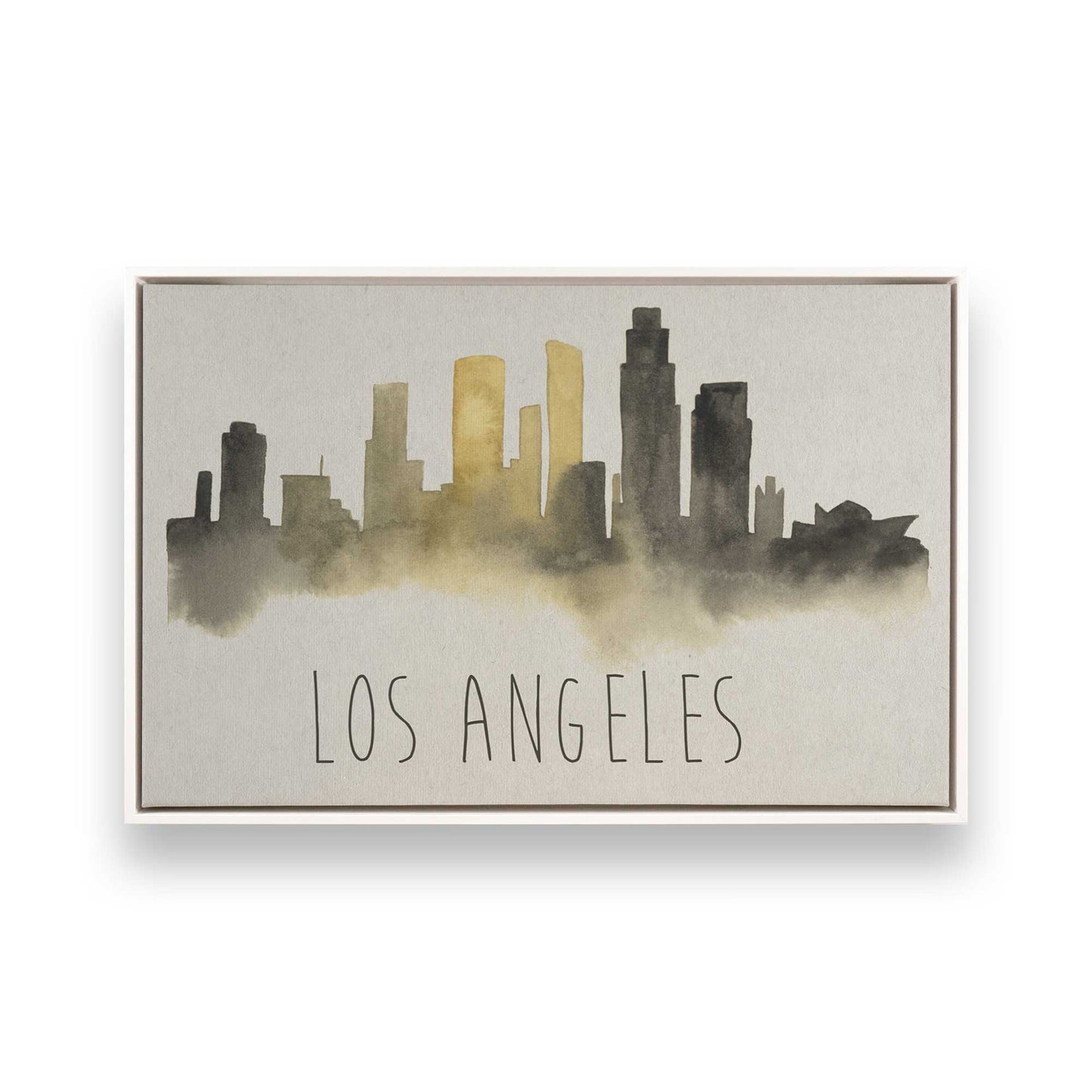 [Color:Opaque White], Picture of art in a White frame