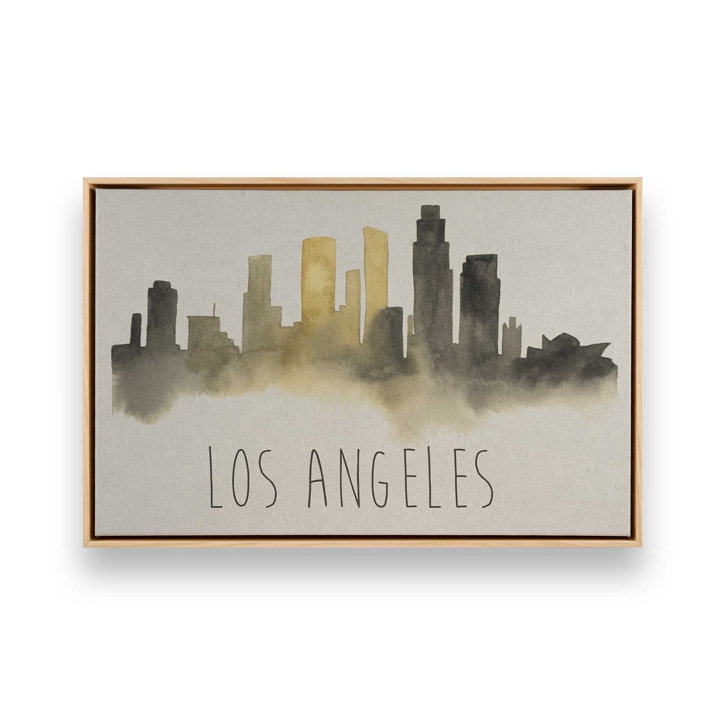 [Color:American Maple], Picture of art in a American Maple frame