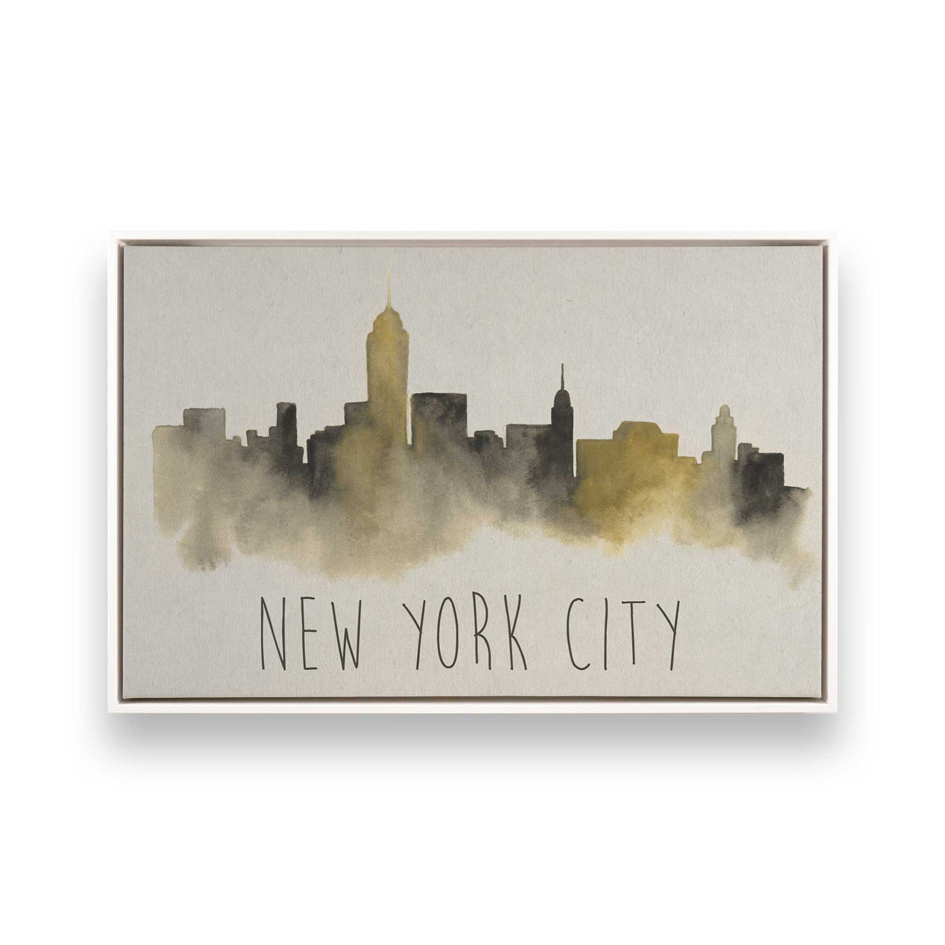 [Color:Opaque White], Picture of art in a White frame