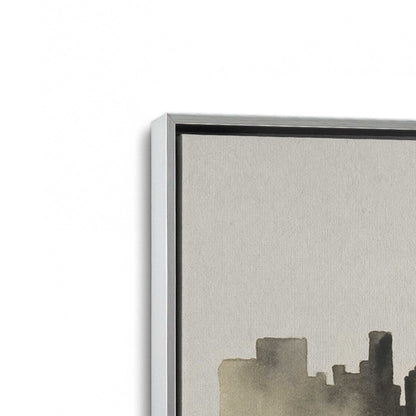 [Color:Polished Chrome], Picture of art in a Polished Chrome frame at an angle