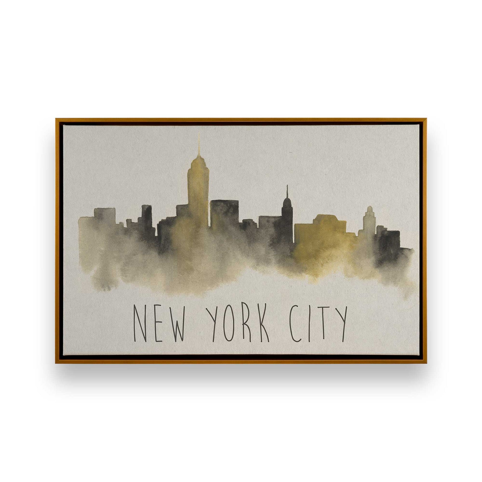 [Color:Polished Gold], Picture of art in a Polished Gold frame