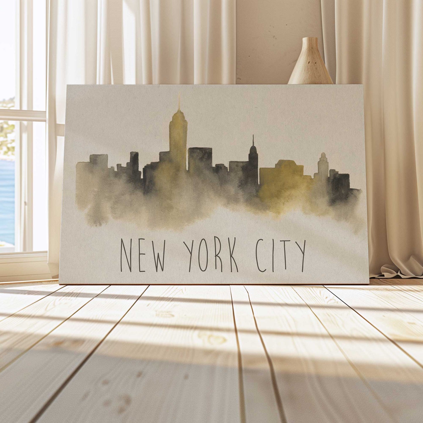 Picture of art in a room