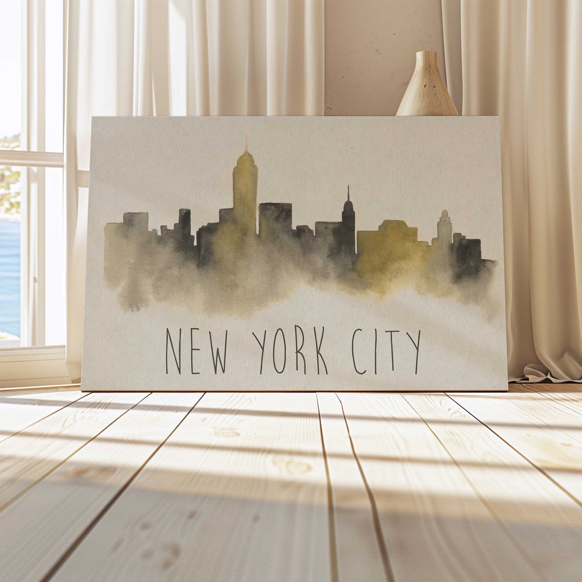 Picture of art in a room