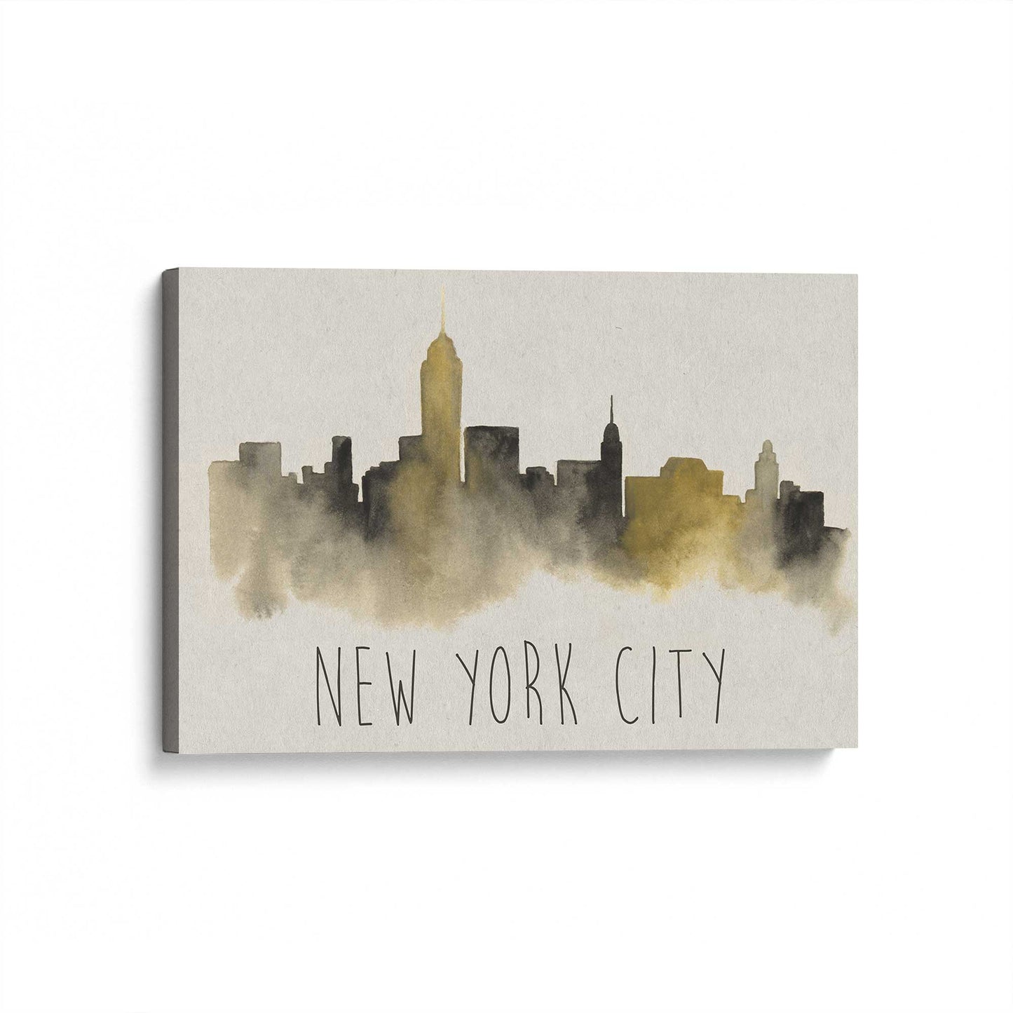 [Color:Stretched Canvas], Picture of art at an angle