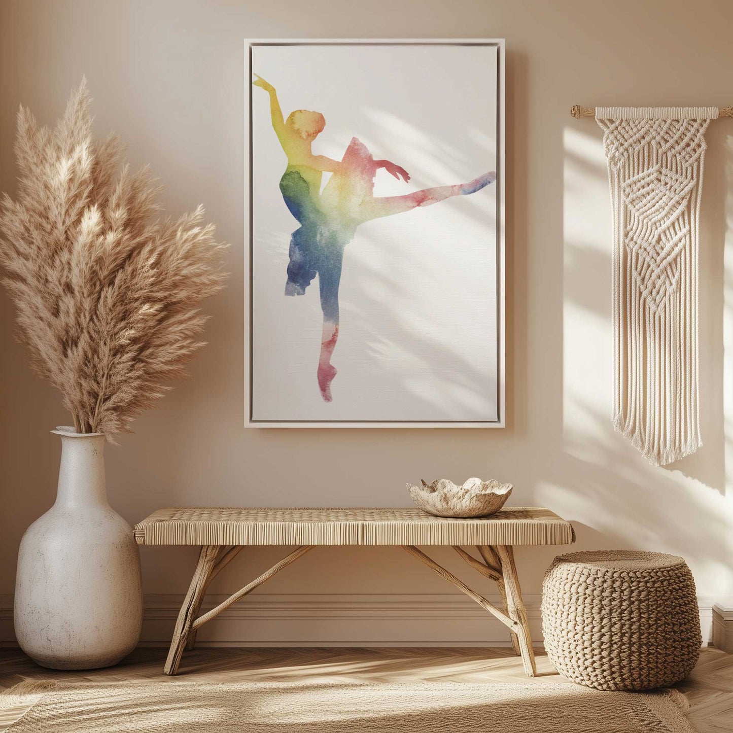 Picture of art in a room