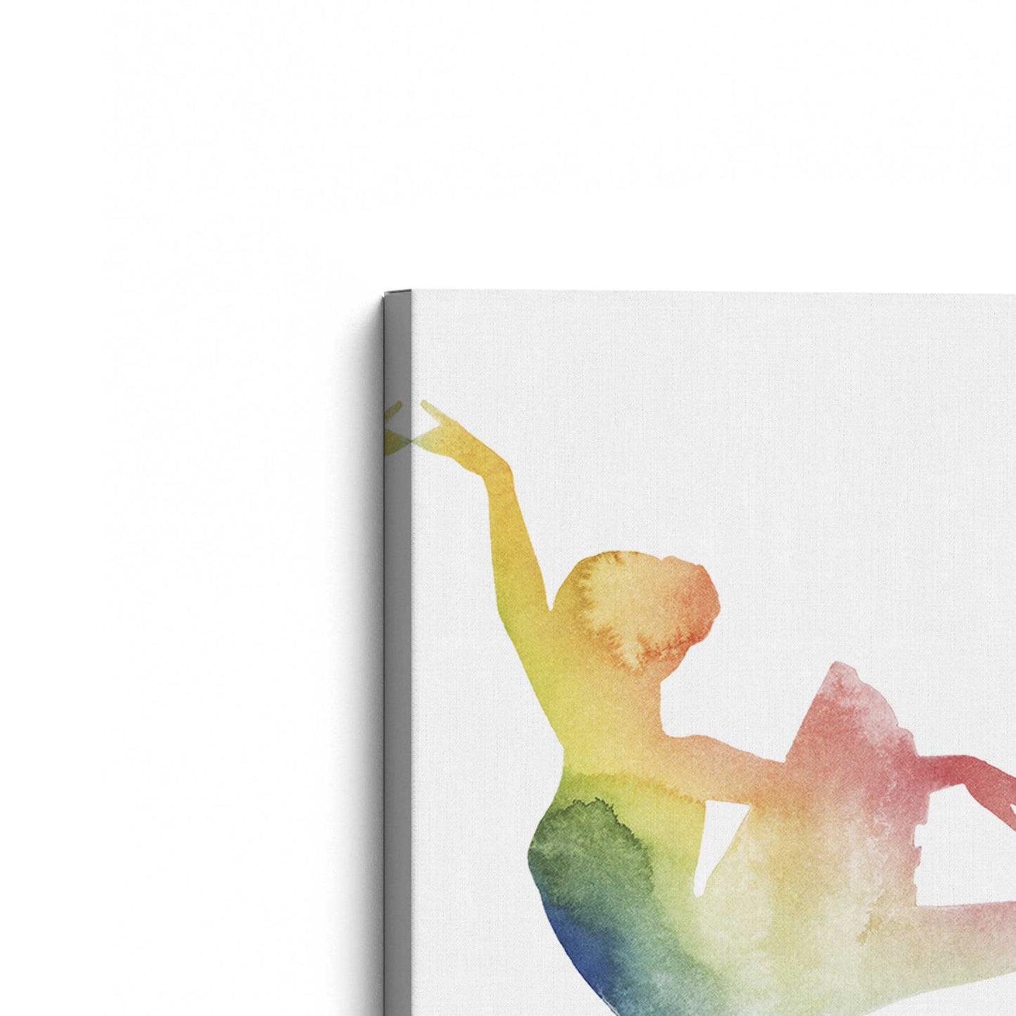 [Color:Stretched Canvas], Picture of the corner of the art