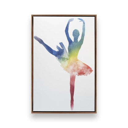 [Color:Walnut], Picture of art in a Walnut frame