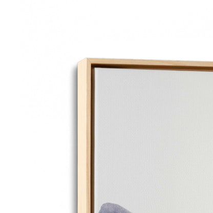 [Color:American Maple], Picture of art in a American Maple frame at an angle