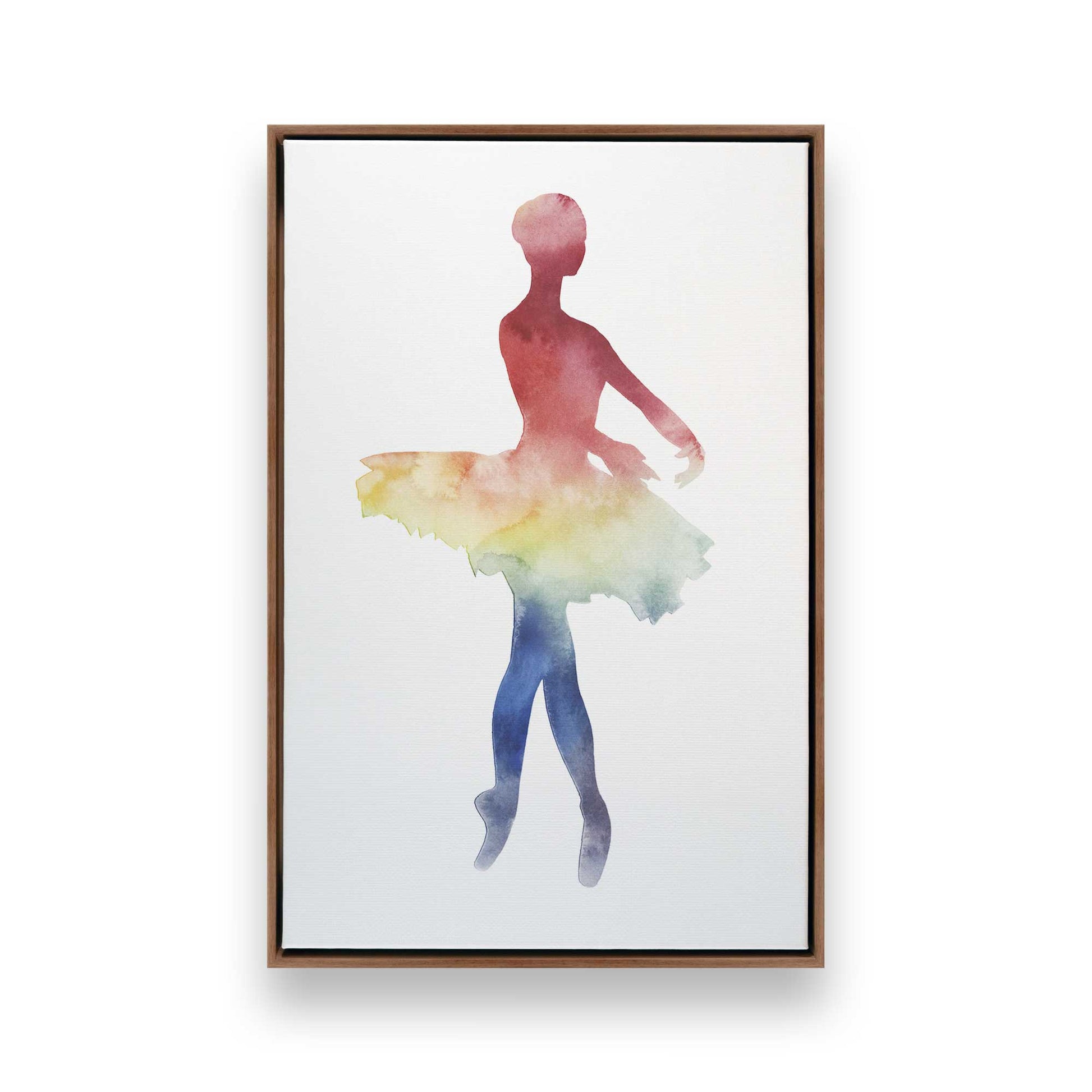 [Color:Walnut], Picture of art in a Walnut frame