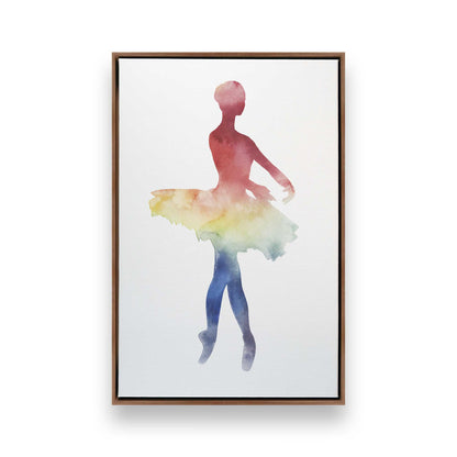 [Color:Walnut], Picture of art in a Walnut frame