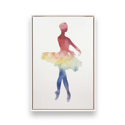 [Color:Opaque White], Picture of art in a White frame