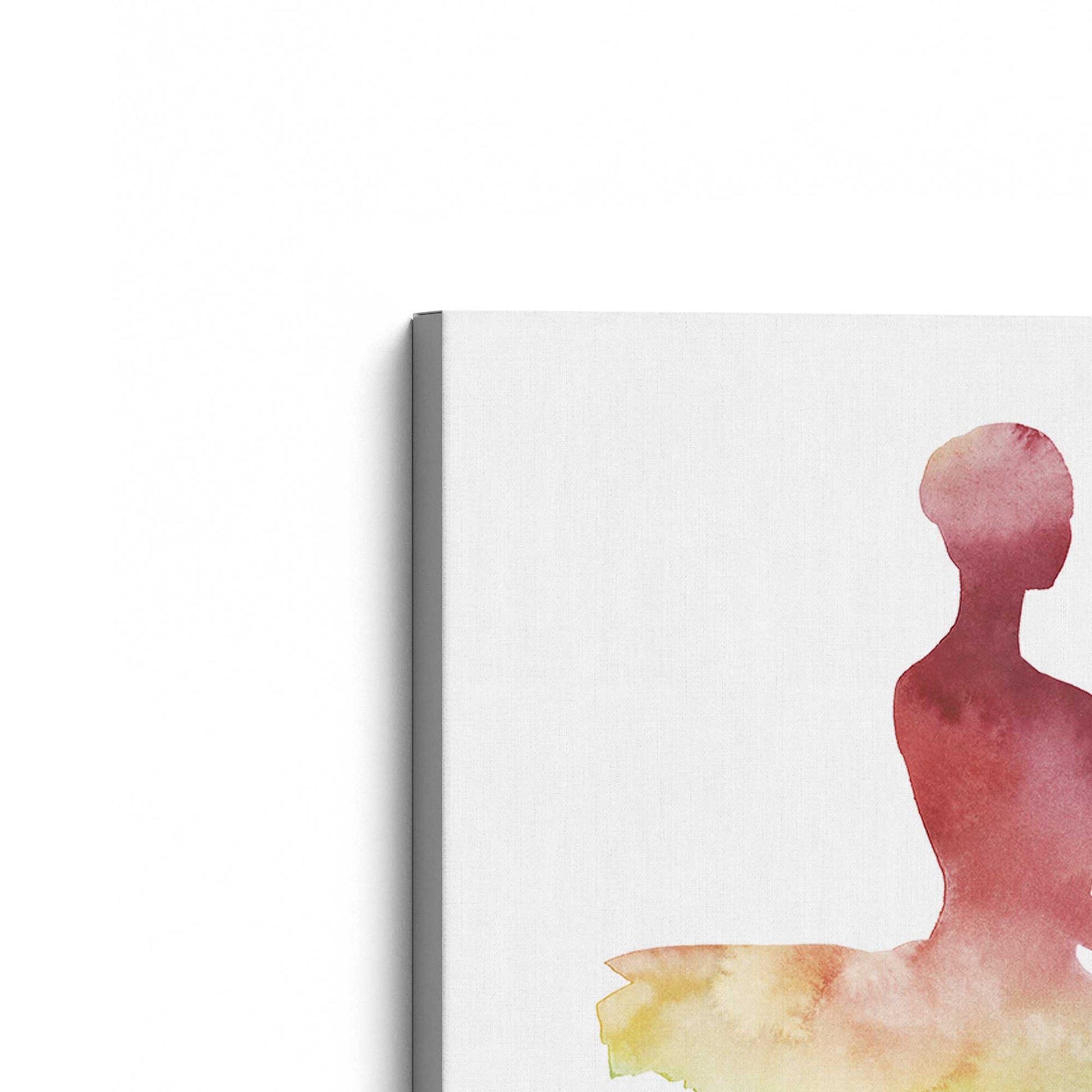 [Color:Stretched Canvas], Picture of the corner of the art