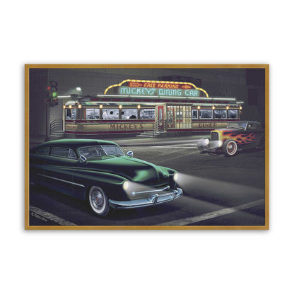 [Color:Polished Gold], Picture of art in a Polished Gold frame