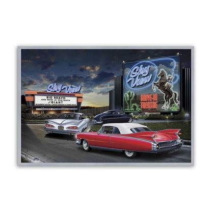 [Color:Polished Chrome], Picture of art in a Polished Chrome frame