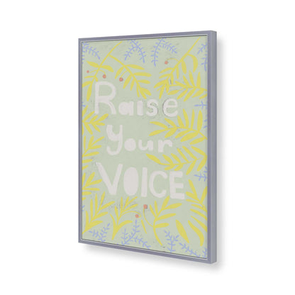 [Color:Polished Chrome], Picture of art in a Polished Chrome frame of the corner
