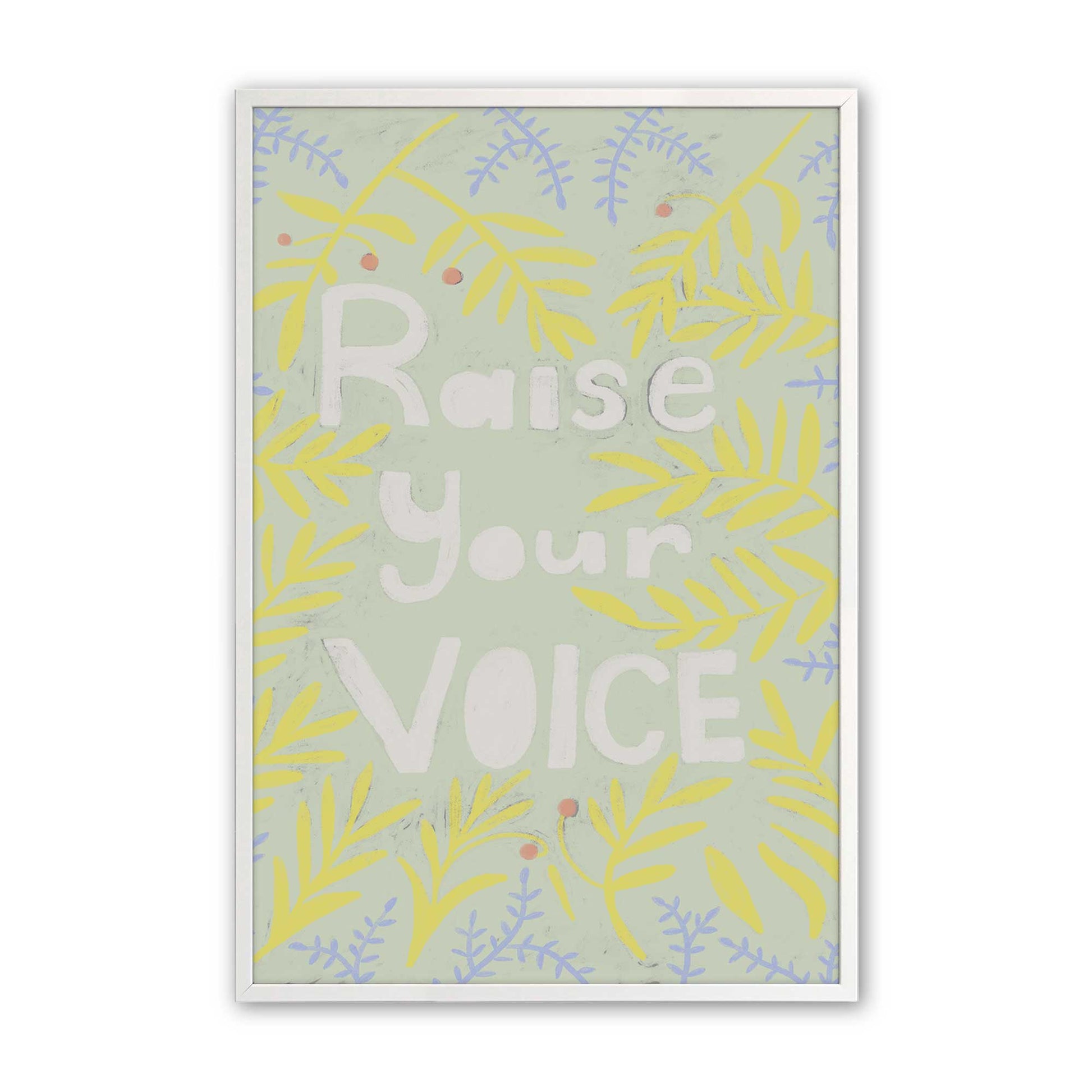 [Color:Opaque White], Picture of art in a Opaque White frame