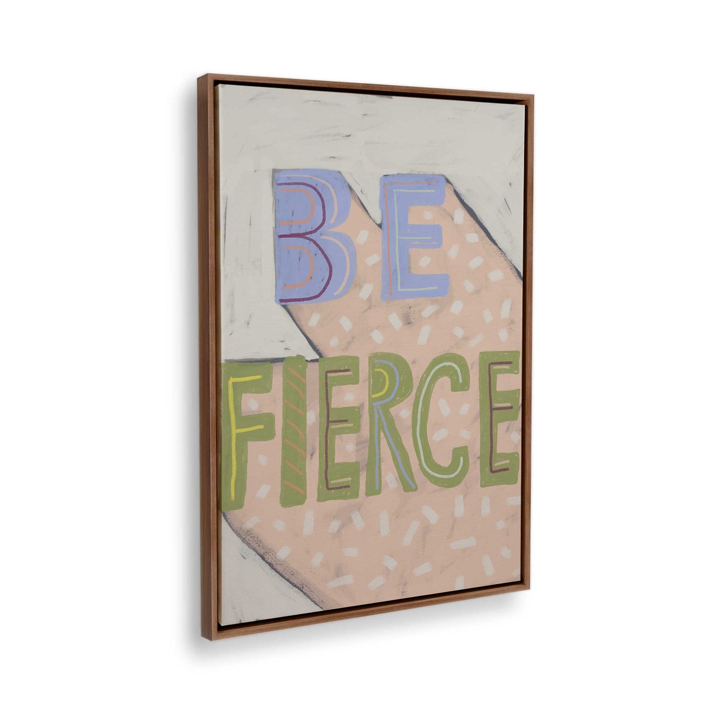 [Color:Walnut], Picture of the corner of the art