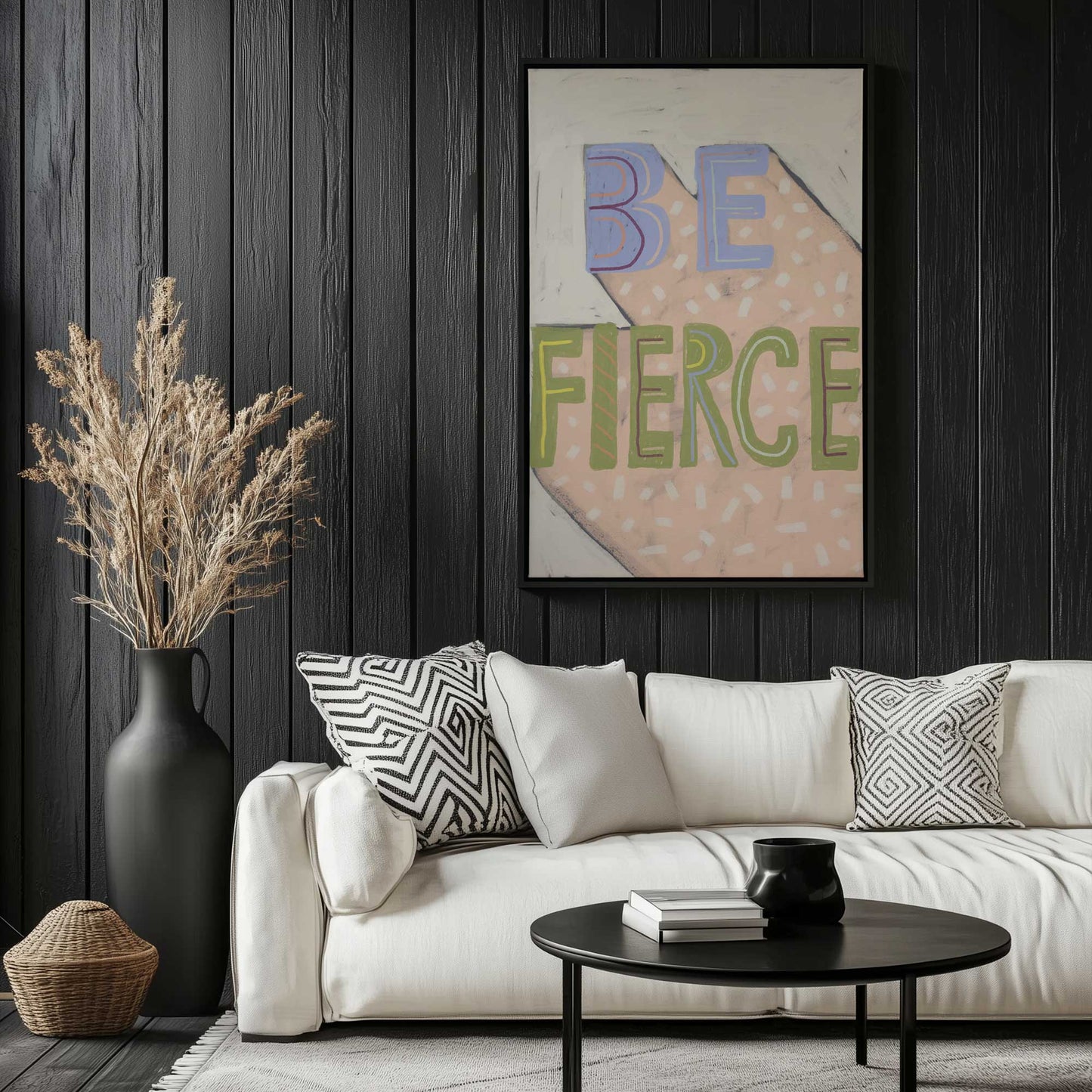 Picture of art in a room