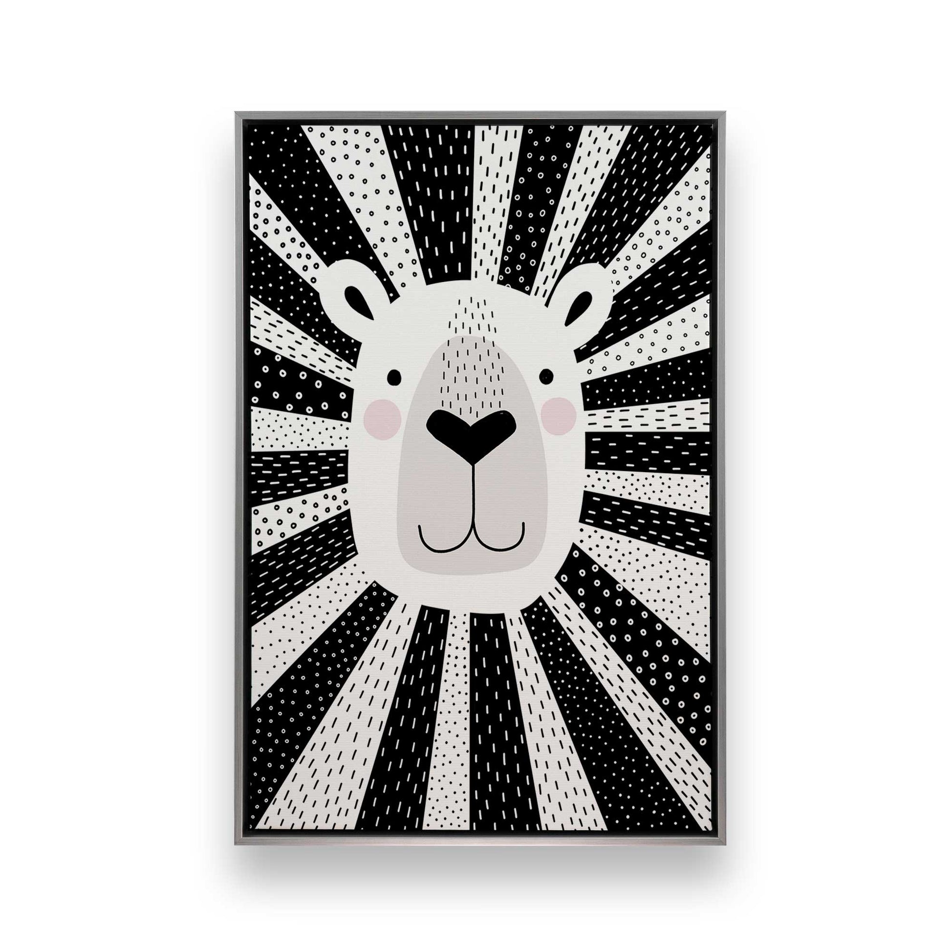 [Color:Polished Chrome], Picture of art in a Polished Chrome frame