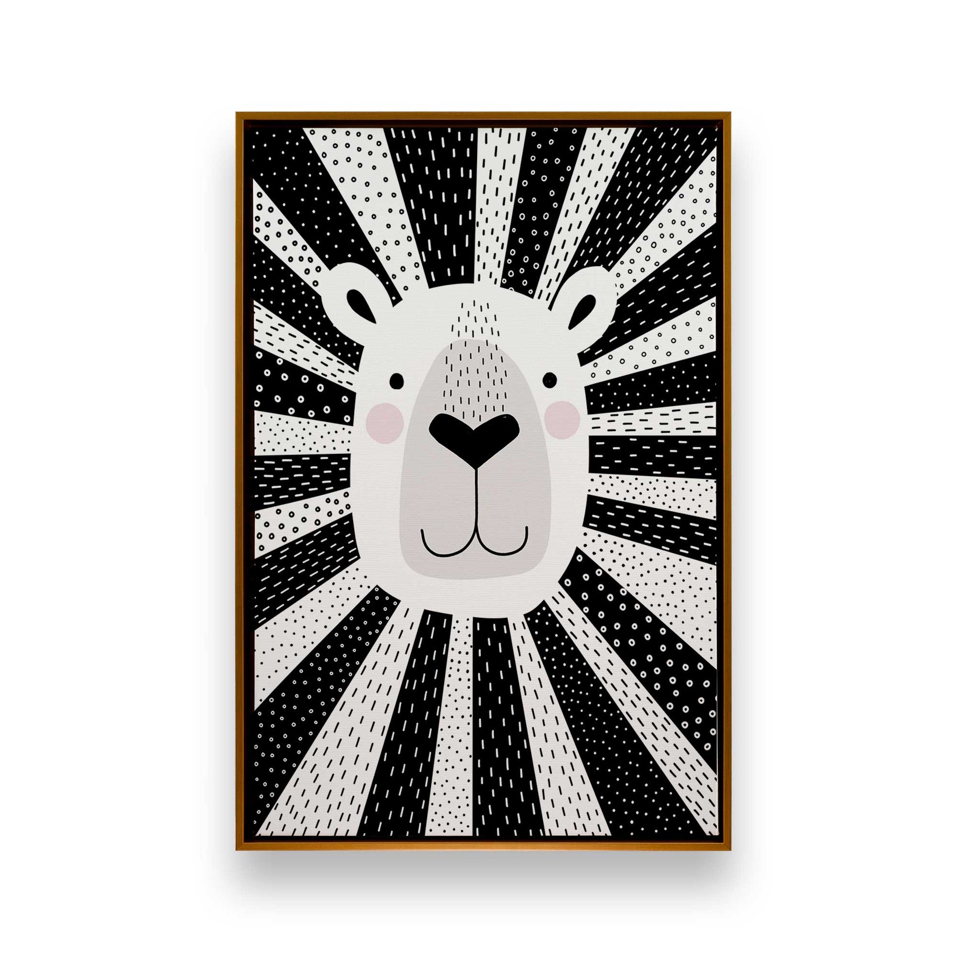 [Color:Polished Gold], Picture of art in a Polished Gold frame