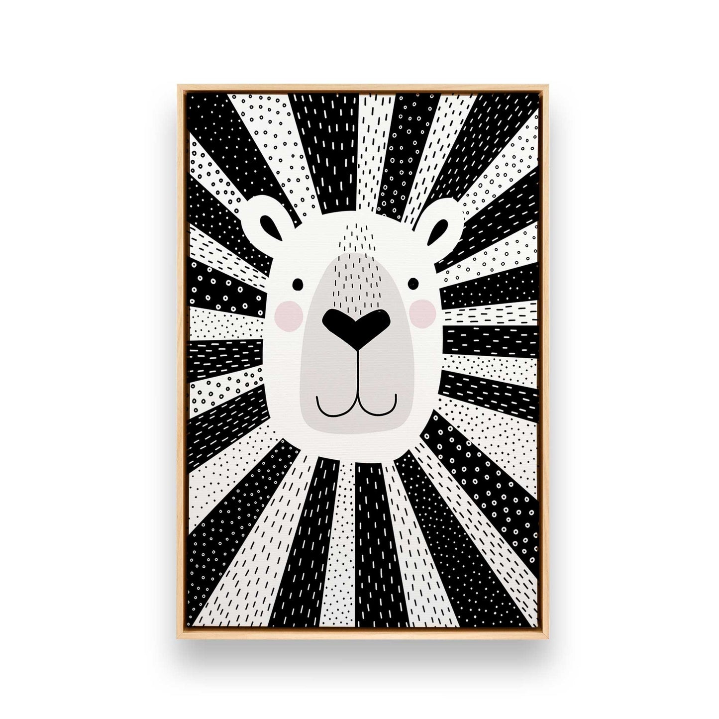 [Color:American Maple], Picture of art in a American Maple frame