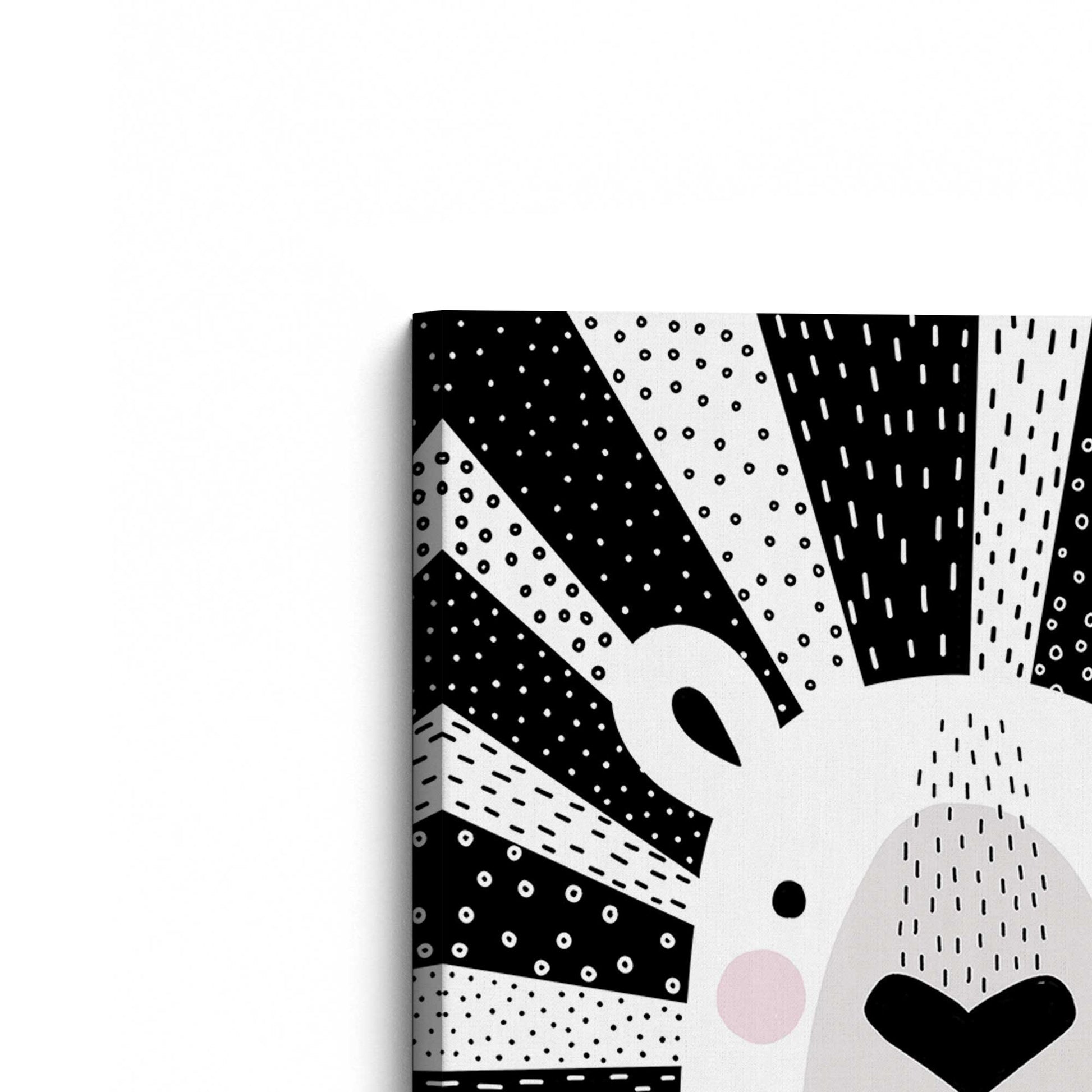 [Color:Stretched Canvas], Picture of the corner of the art