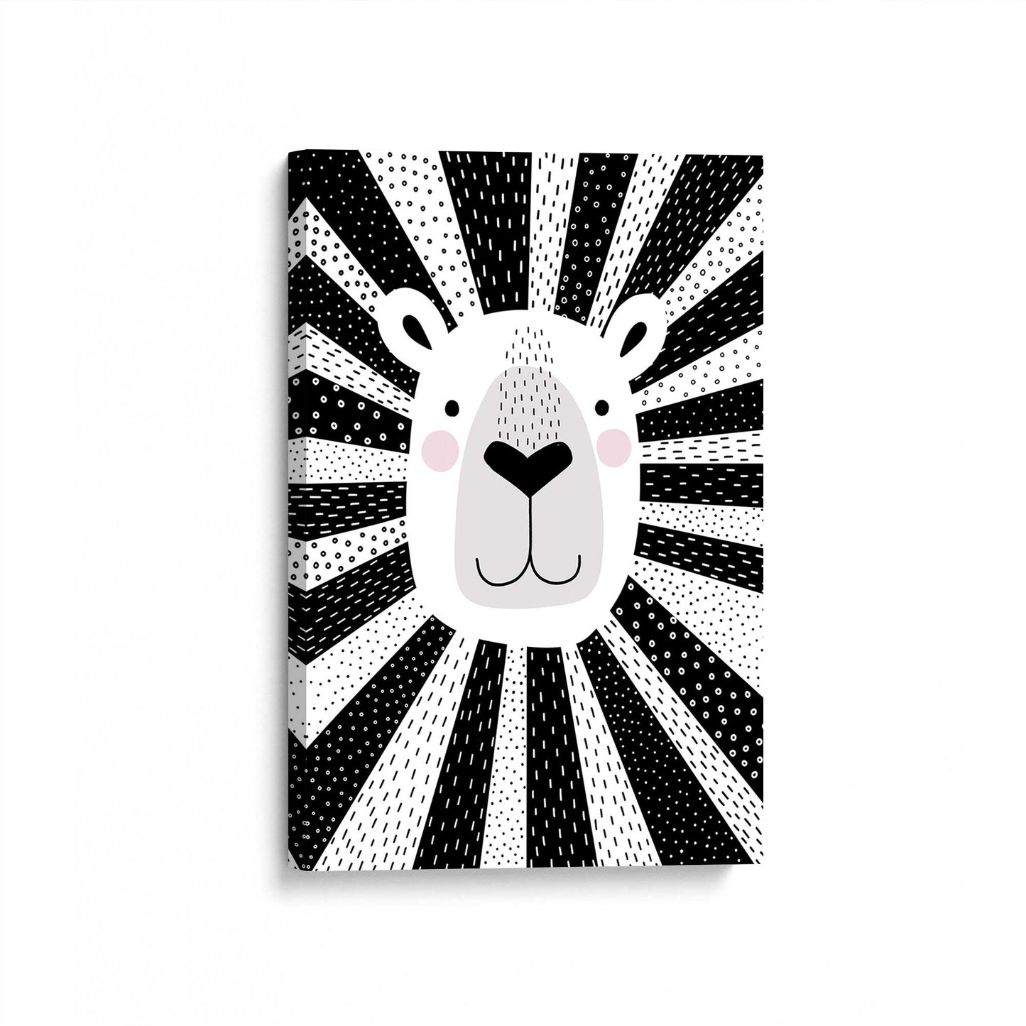 [Color:Stretched Canvas], Picture of art at an angle