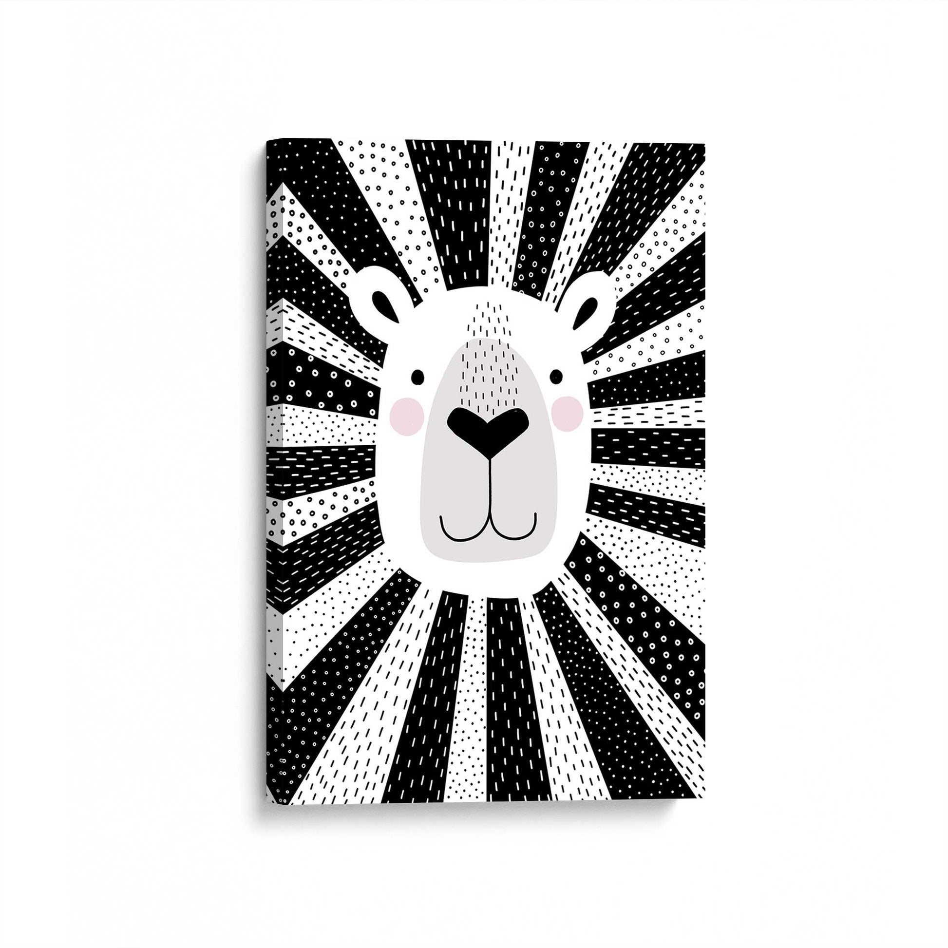 [Color:Stretched Canvas], Picture of art at an angle