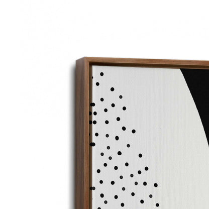 [Color:Walnut], Picture of art in a Walnut frame at an angle